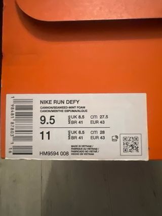 Scarpe Nike Teal Nuove