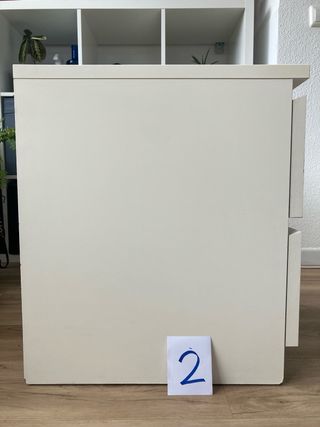 Mesilla Malm Ikea Blanca