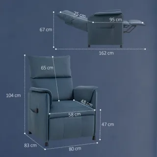 Sillón Relax Eléctrico Reclinable