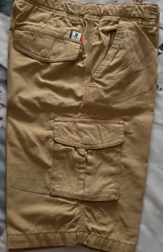Pantalón corto niño Tommy Hilfiger beige 16 años