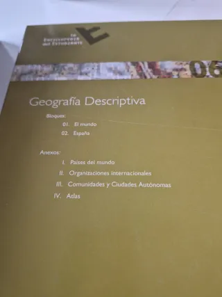 Geografía Descriptiva