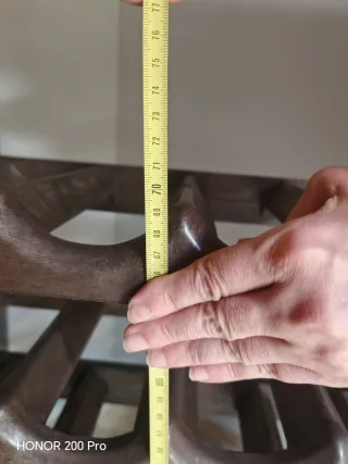 Botellero rústico de plástico