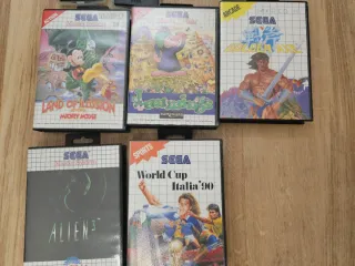 Sega Game Gear + Master Gear Converter + 15 juegos