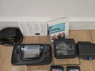 Sega Game Gear + Master Gear Converter + 15 juegos