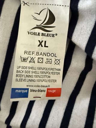 Parka VOILE BLEUE Roja Talla XL