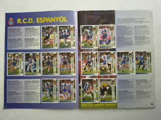 Álbum Panini Liga 1996 1997