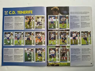 Álbum Panini Liga 1996 1997