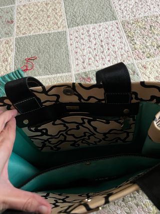 Bolso Tous Beige y Negro