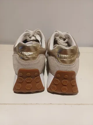 Zapatillas Liu Jo Beige y Doradas