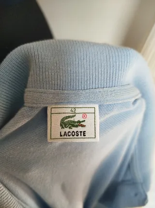 Vestido Polo Lacoste Mujer Talla M Azul