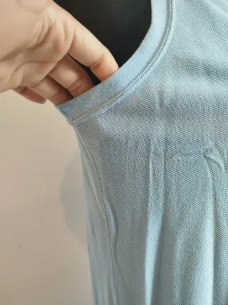 Vestido Polo Lacoste Mujer Talla M Azul