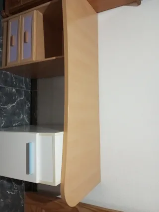 Mesa estudio cajones y zapatero