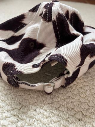 Gorra Zara Estampado Animal Talla M