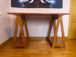Mesa caballete cerezo macizo