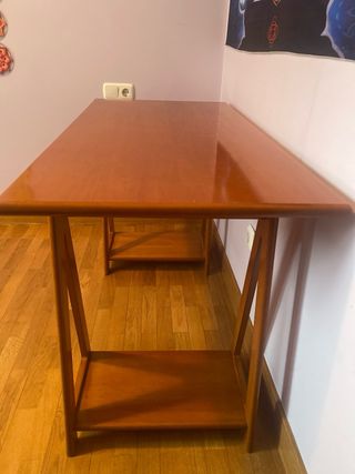 Mesa caballete cerezo macizo