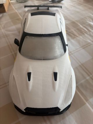 Maqueta Coche con maquina 3D Nissan GTR
