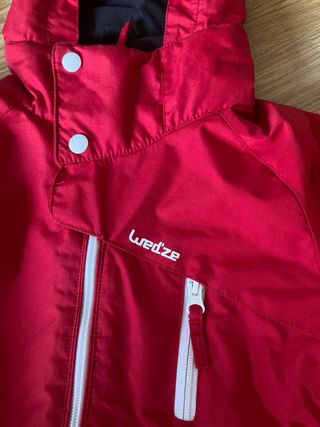 Traje eski 6 años con guantes