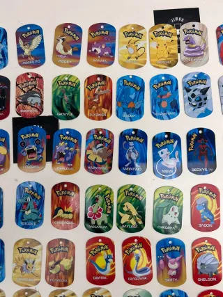 Collezione Pokemon Metal Tags E-Max
