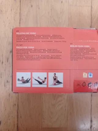 Set di 3 palloni yoga Crivit da 3 unità