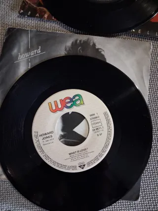 Howard Jones lote 3 vinilos 45 rpm 7"