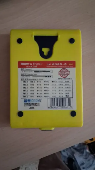 Caja de destornilladores JAKEMY & JACKLY JK 6089-A