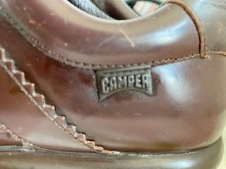 Zapatos Camper cordones mujer marrones