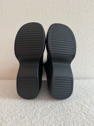 Botines plataforma negros - Talla 39