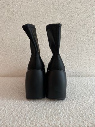 Botines plataforma negros - Talla 39