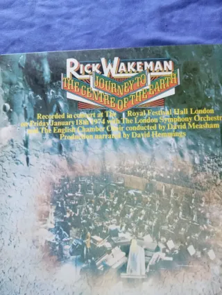 Rick Wakeman Journey to the Centre of the Earth LP