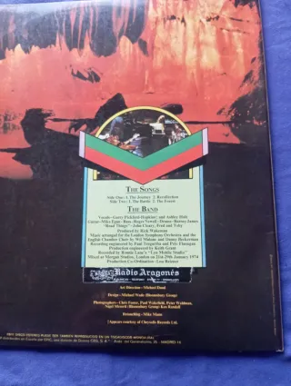 Rick Wakeman Journey to the Centre of the Earth LP