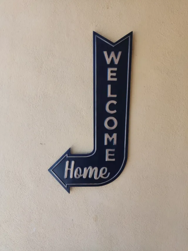 Cartel Welcome Home Metal Negro