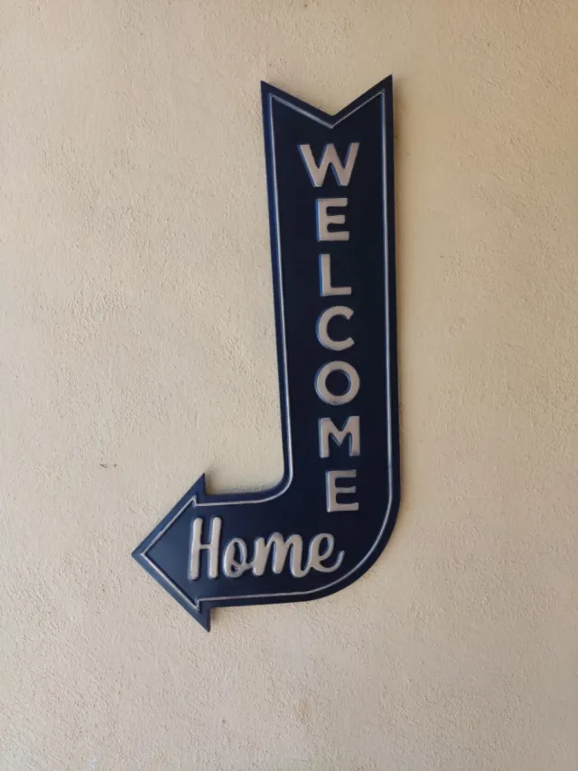 Cartel Welcome Home Metal Negro