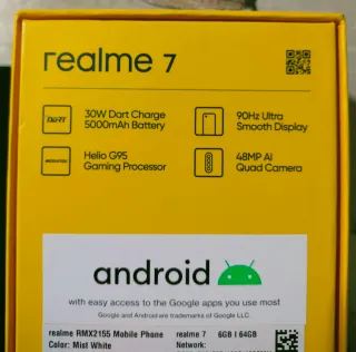 Realme 7 Smartphone.