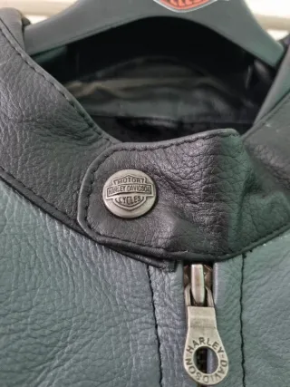 Giubbotto Harley Davidson XL Nero Arancione