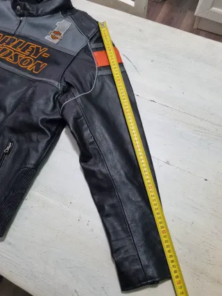 Giubbotto Harley Davidson XL Nero Arancione