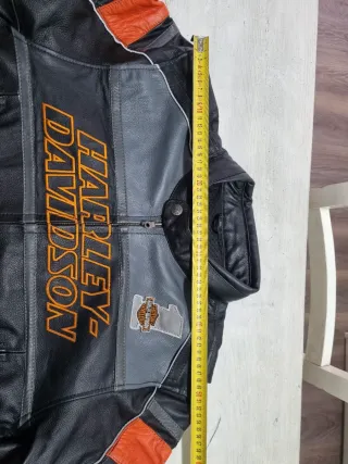 Giubbotto Harley Davidson XL Nero Arancione