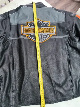 Giubbotto Harley Davidson XL Nero Arancione