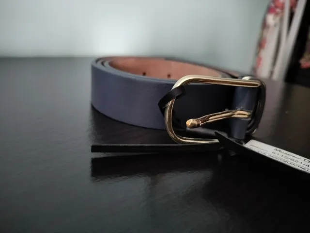 Cinturón Massimo Dutti Azul