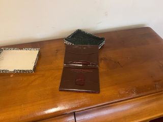 Cartera Piel Cocodrilo Oficial Antigua