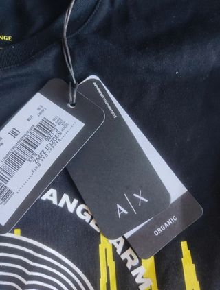 Camiseta Armani Exchange AX Negra
