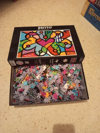 Puzzle 2000 piezas Britto Bluebird