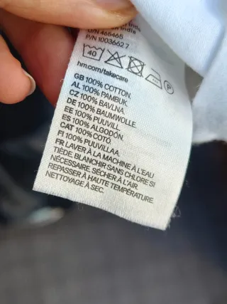 Camiseta oversize H&M