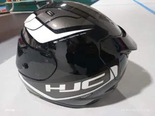 Casco HJC Talla M Negro/Blanco