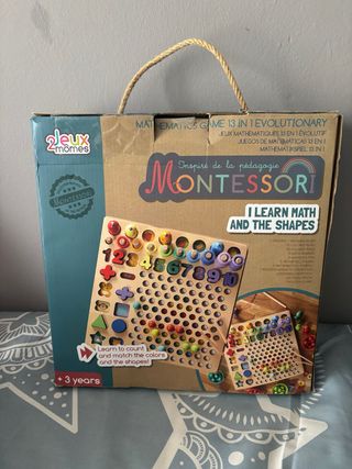 Lote 3 Juegos Educativos Montessori
