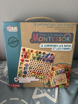 Lote 3 Juegos Educativos Montessori