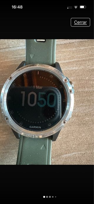Garmin Fenix 5 Plus Verde/Plata