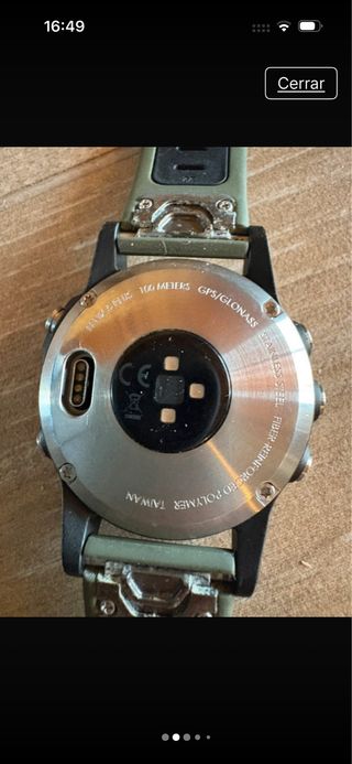 Garmin Fenix 5 Plus Verde/Plata