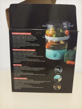 Vaporera de Alimentos Doble K. Professional Cookin