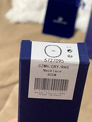 Collar Swarovski Angelic Plata