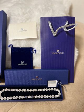 Collar Swarovski Angelic Plata